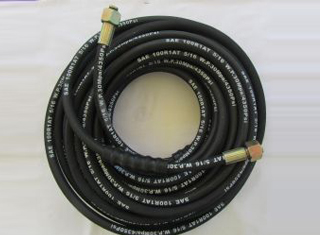 High Pressure Rubber Hose with Steel Braided