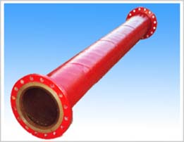 Polyurethane rubber lining pipes