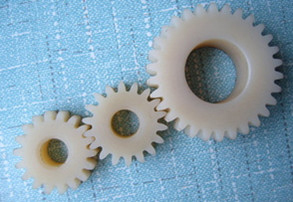 The nylon gear shaft parts with phenolic resin